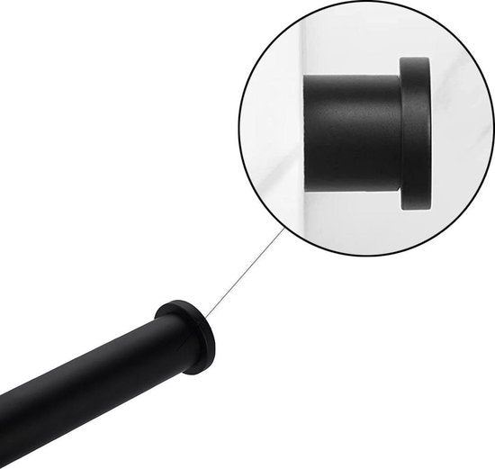 Toiletrolhouder - Zelfklevend - WC rolhouder - RVS