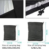 BBQ Hoes - 150 x 100 x 125 cm - Universeel - Barbecue Hoes Waterafstotend - BBQ Accessoires - Beschermhoes met Trekkoord - Gasbarbecue Accessoires