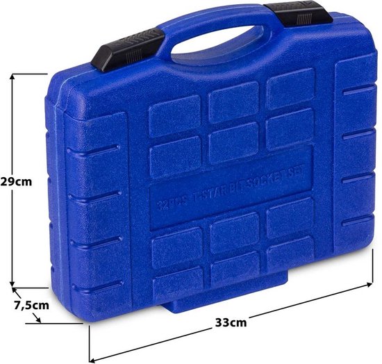 hanSe Werkzeuge® set 32 delig bitjes Torx Extra Lang in Koffer