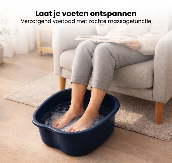 Voetbad Massage - Voetenbad - Voet Spa - Voetverzorging Bad - Ontspannend Voetenbad - 37 33 15