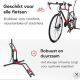 4toolz Universeel Display Fietsenrek Deluxe - fiets standaard - zwart