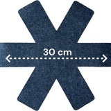 Pannenbeschermer - 2 Stuks - 38 cm en 30 cm - Vilt - Zwart - Optimale Bescherming van je Pannen - Panbeschermer - Onderzetter