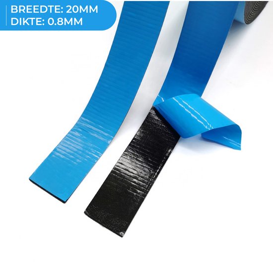 24ME® - 25 Meter Foam Tape – 2 cm Breed – Dubbelzijdige Tape voor Montage, Klussen, Auto & Hobby