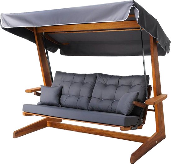 Vadi Concept - Sia 2400A Luxe Schommelbank ( iroko hout)