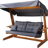 Vadi Concept - Sia 2400A Luxe Schommelbank ( iroko hout)