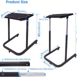 4toolz® Fietstrainer Tafel - Laptop tafel voor fietstrainer - Stabureau In hoogte verstelbaar