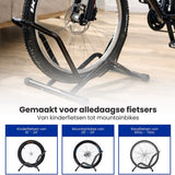 Fietsenrek Voorwiel of Achterwiel - Zwart - Fietsen Rek Racefiets, Mountainbike, Mtb - Achterwiel Standaard - Voorwiel Standaard - Bike stand