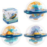 DMG Supply Maze Ball - 150 Levels - Puzzelbal - Breinbreker - Doolhofspel - Reisspel - Ø13 cm