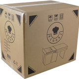 4cookz® Inbouw Prullenbak Duo 2 bakken Afvalscheiding 2x 20 liter - 34 cm breed