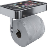 Luzzo® Piazzo Messing Toiletrolhouder met planchet - wc rolhouder