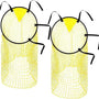 Kruising Target - 2 Stuks - Voetbaltraining - Voetbal Accessoires - Voetbalspullen - Trainingsmateriaal - Soccer Training