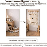 Multifunctionele Hangende Organizer - 8 Vakken - Opbergen met Stijl & Gemak