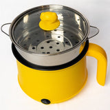 DMG Supply Noodle Pan - Geel - Elektrische Kookpan - Hotpot - Noodle Kom - 1,8 L - Multicooker