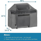 BBQ Hoes - 150 x 100 x 125 cm - Universeel - Barbecue Hoes Waterafstotend - BBQ Accessoires - Beschermhoes met Trekkoord - Gasbarbecue Accessoires
