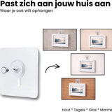 Zelfklevende Spijkers – 20 Sterke Plakspijkers voor Muurbevestiging – Handig Ophangsysteem – Plakschroeven voor Eenvoudig en Schadevrij Ophangen