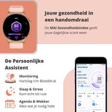 Nexvex® Ultra 2X Smartwatch - Sporthorloge met Belfunctie - Bloeddrukmeter - Stappenteller - Hartslagmeter - Bluetooth Activity Tracker - Android, iOS - 1.46 Inch