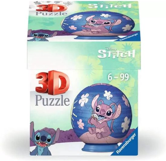 Puzzle-Ball Disney Stitch (Design 2) - 54 stukjes