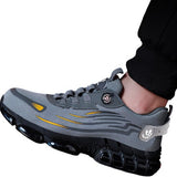 Veiligheidsschoenen Heren - Stalen Neus & Anti-Perforatie Zool - Lichtgewicht, Ademend Werkschoenen