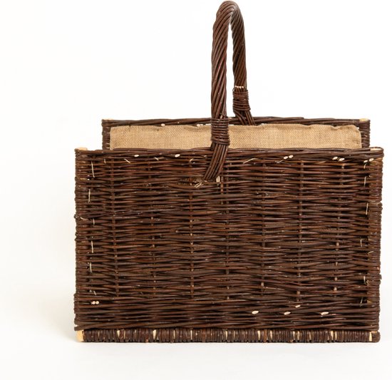 Westmann Houthaardhoutmand Olga - Houtmand 35x50x21cm