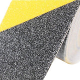 24ME® - Geel-Zwarte Antislip Waarschuwingstape – 5cm x 10 Meter – Veiligheidstape voor Trappen, Bedrijven of Thuis