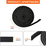 FireTech - Kamado Vilt 3,80 x 2,5cm - Extra breed - Geschikt voor Alle Kamado Barbecues - Glasvezel - Vervangingsvilt