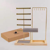 NovaWare - Juwelenhouder - Organizer - Sieradenhouder - Sieradenrekje - Oorbellenrekje - Goud