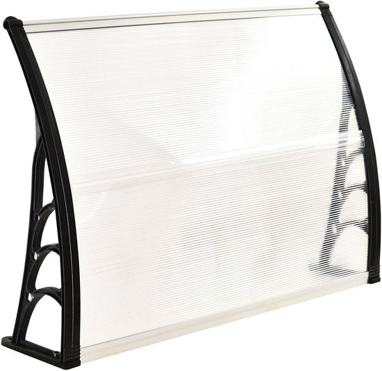 4goodz Deurluifel 120x75cm van transparant polycarbonaat