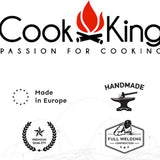 CookKing - Vuurschaal Ø - Vuurschaal BBQ - Staal - Zwart