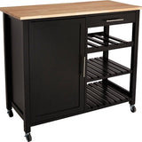 5Five® Luxe Grote houten Keukentrolley