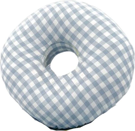 Oorpiercing Kussen - 30 x 30 x 9 cm - Kussen voor Zijslapers - Ringkussen - Kussen met Oorgat - Zijslaapkussen - Donut Kussen Piercing