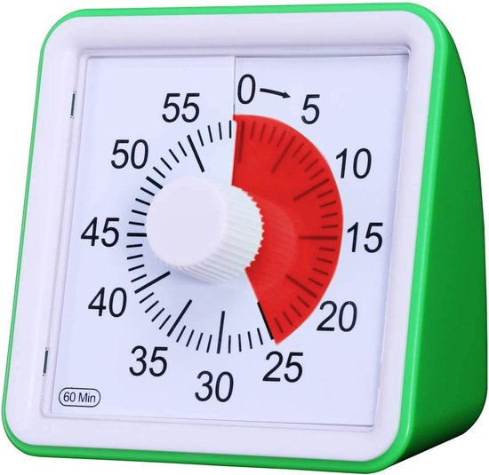 Leerklok voor Kinderen - Timer voor Kinderen - Timer Klok - Klok - Klok