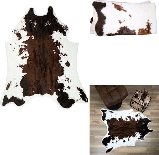4goodz Vloerkleed vacht Polyester - Wit