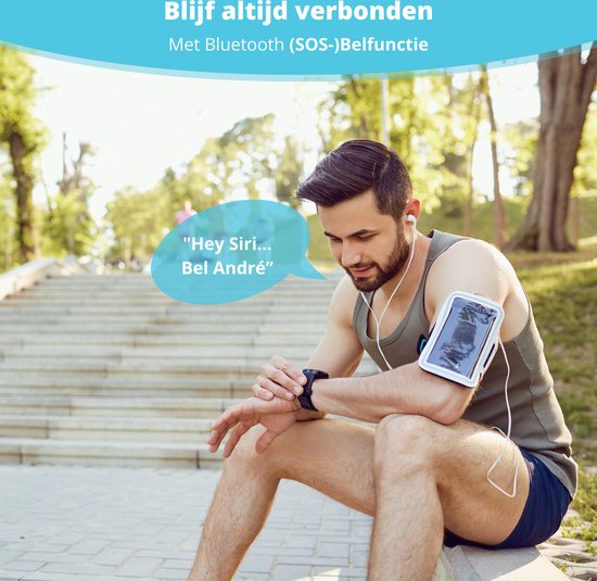 Nexvex® Ultra 2X Smartwatch - Sporthorloge met Belfunctie - Bloeddrukmeter - Stappenteller - Hartslagmeter - Bluetooth Activity Tracker - Android, iOS - 1.46 Inch - Zwart - Staal