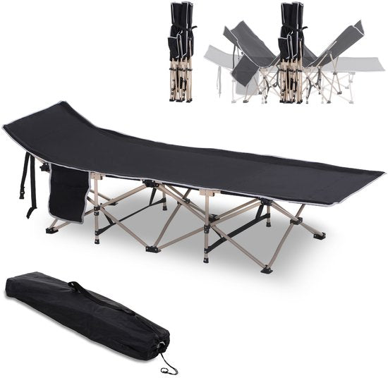 4goodz Veldbed Opvouwbaar Campingbed met Opbergtas