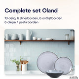 Serviesset 6 persoons Luzzo® 18