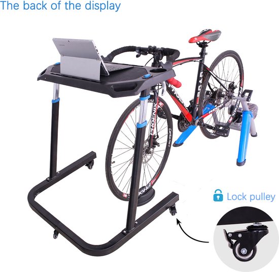 4toolz® Fietstrainer Tafel - Laptop tafel voor fietstrainer - Stabureau In hoogte verstelbaar
