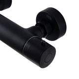Luzzo® Flower Black Doucheset Thermostaatkraan met Glijstang - Zwart