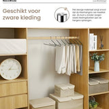 Luxe Broekhanger – 20 stuks – Metalen Kledinghangers – Kledingkast Organizer – Kleerhangers – Ruimtebesparende Broekhangers – Anti-slip - Zwart