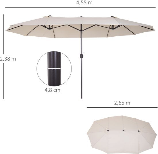 4goodz Duo-parasol 460x270 - brede parasol
