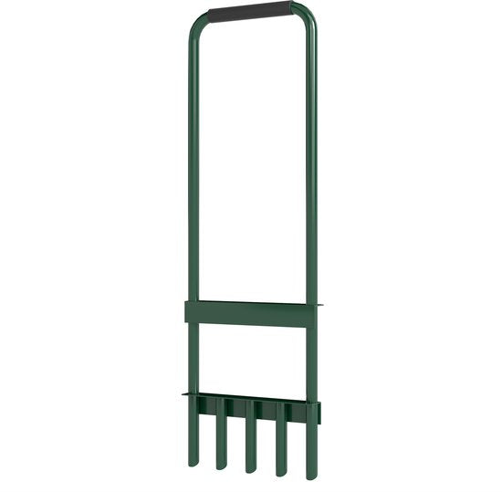 Handmatige Gazonbeluchter Verticuteerder 30 cm - Groen