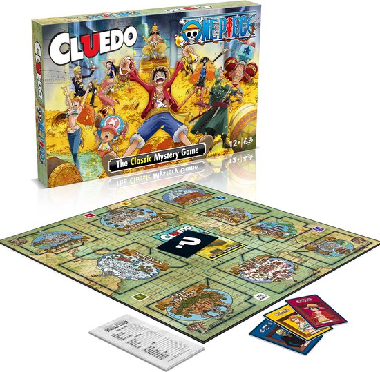 Winning Moves Cluedo - Bordspel - One Piece Anime - Engels