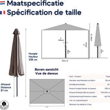 4gardenz® Parasol Kantelbaar