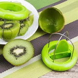 Sasemy® - Kiwisnijder - Kiwimes - 2 In 1 snijder - Fruit gereedschap - Fruit - Kiwi - Handige kiwischiller - Kiwischiller - Eenvoudig keukenhulp