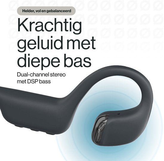 REBØNE® Sport Oortjes - Oordopjes Draadloos - Open ear - Draadloze - Bluetooth Koptelefoon