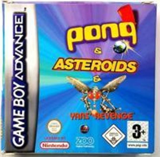3-Pack Astroids-Pong-Yars Revenge