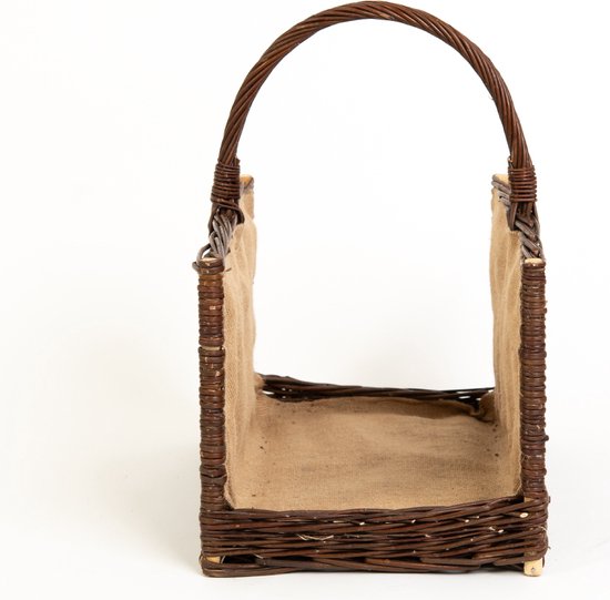 Westmann Houthaardhoutmand Olga - Houtmand 35x50x21cm