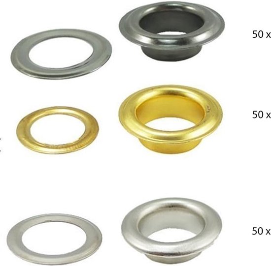 Drukringen Set - Complete Set met Gereedschap - Drukringen met Tang