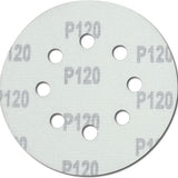 Rodopi® 100x gemengd schuurpapier 115 mm - 8-gats excentrische schuurmachine