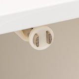 5five Natureo Halfhoge Badkamerkast 33x33x80 cm - Wit