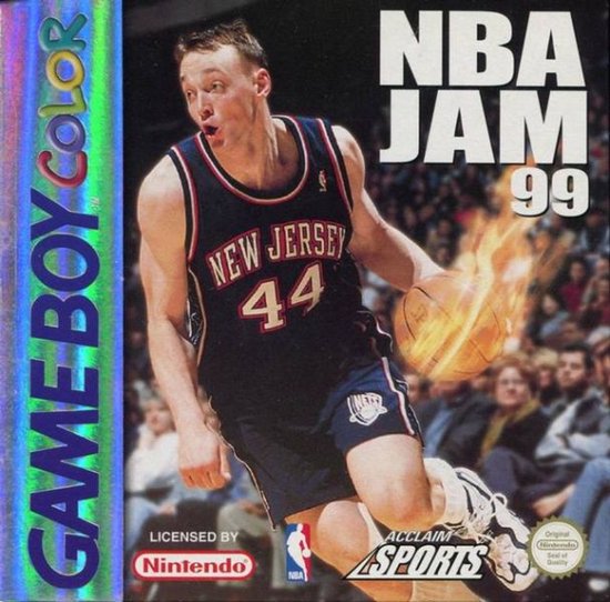NBA Jam 99, Nintendo Gameboy Color-(GBC)